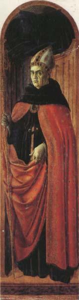 Francesco Botticini St.Augustine Norge oil painting art